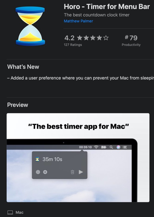 Horo 앱스토어 이미지