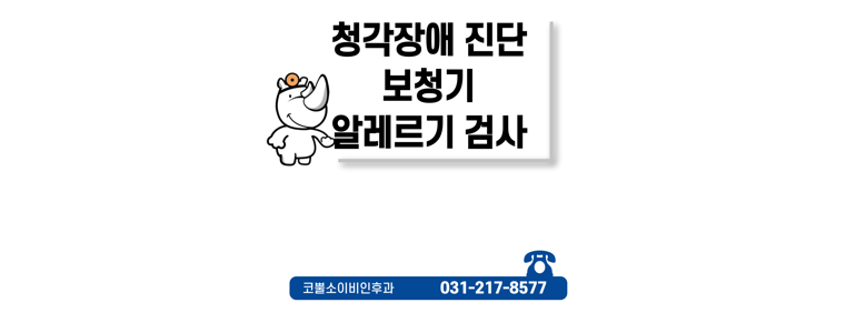 수원 팔달구 중이염