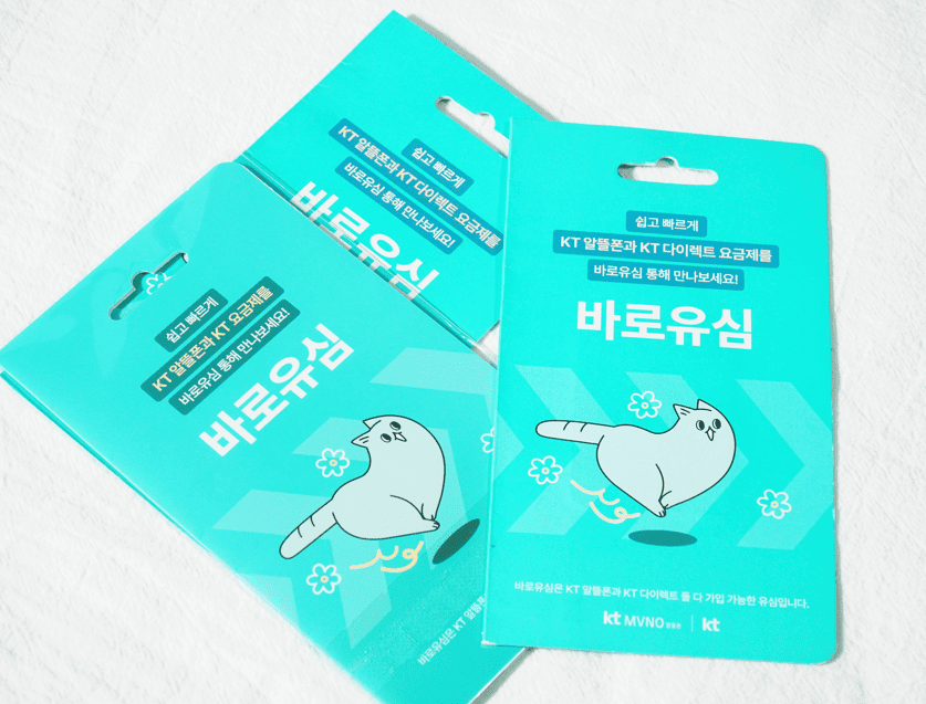 앤텔레콤 셀프개통_KT 바로유심