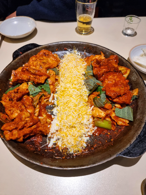 문래역 로데오거리 철판닭갈비