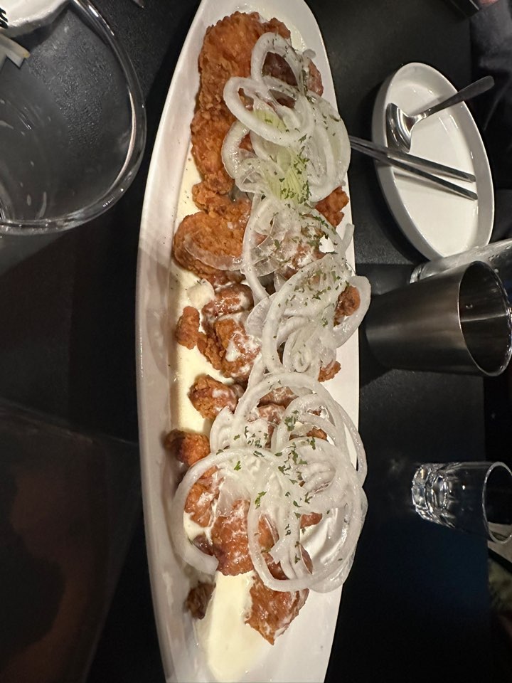 크림닭강정