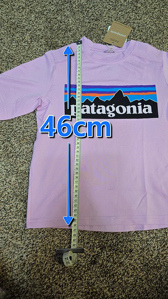 파타고니아 키즈 티셔츠 사이즈 XS (5~6)
