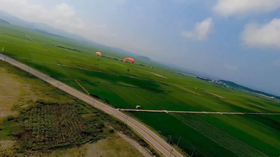 다빈치동력패러 비행