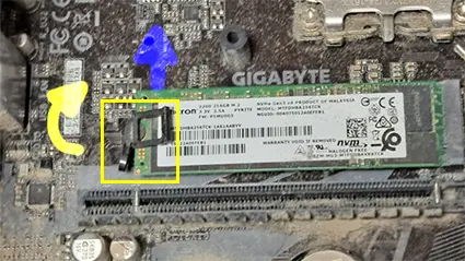 m.2 ssd 빼는법 세부 정보