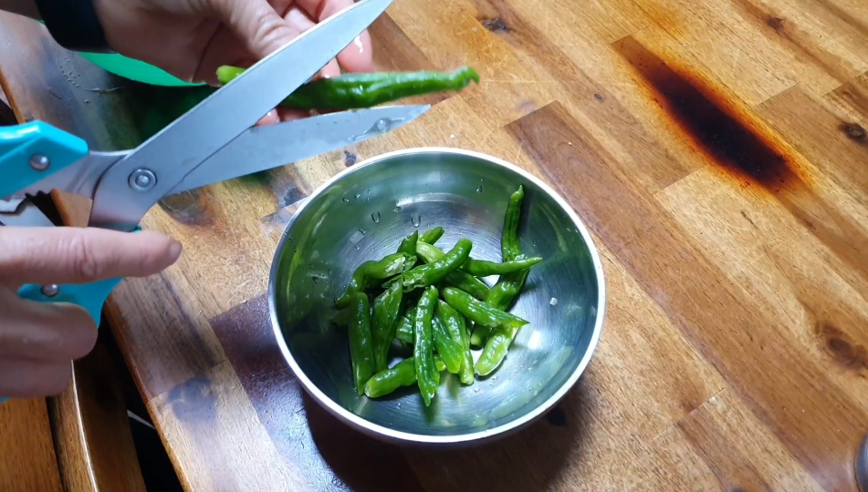 꽈리고추-멸치볶음-만들기