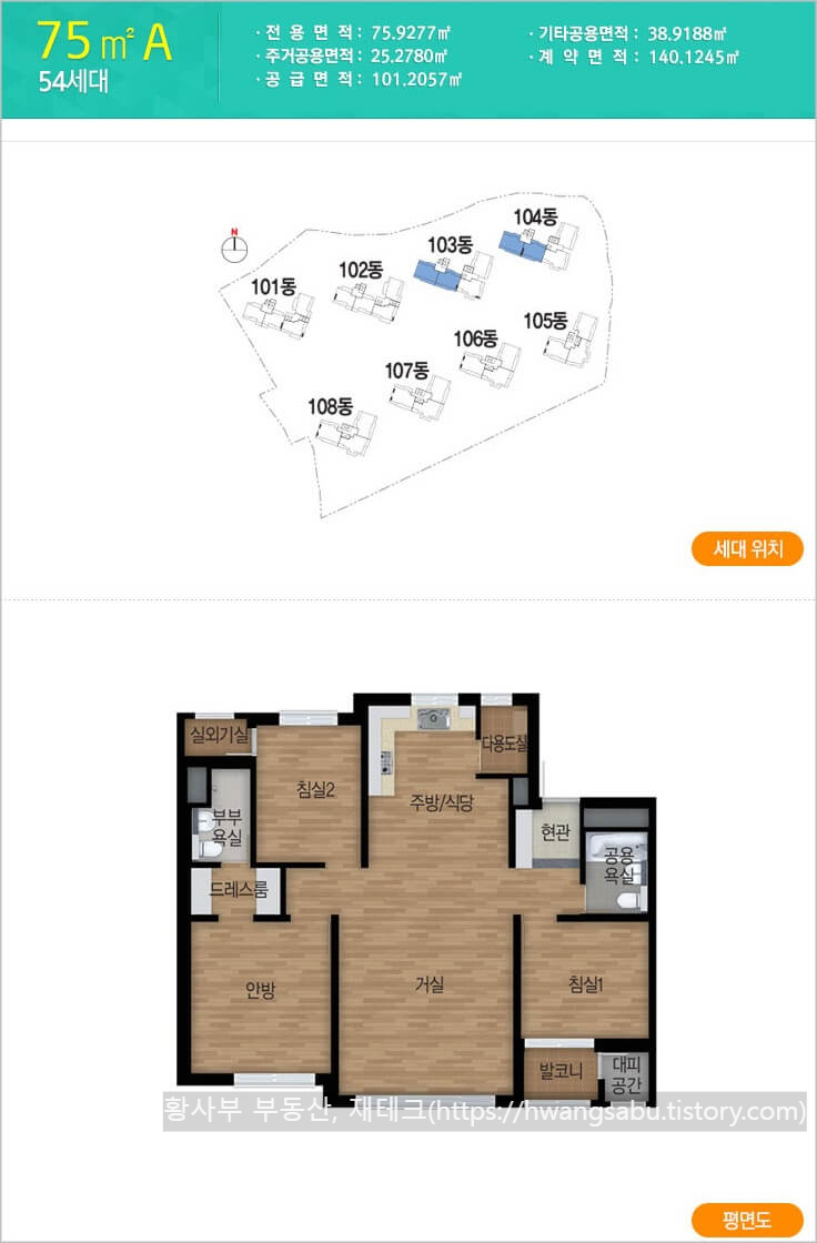  반월자이 더파크 분양가 평면도 아파트시세 단지배치도 청약일정