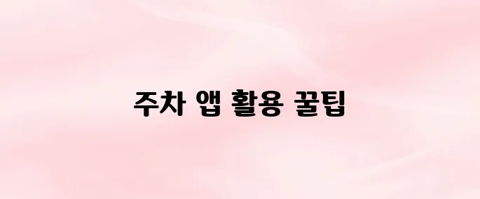 카카오T 주차 앱 다운로드 및 주차장 찾는 방법 – 실시간 요금 확인