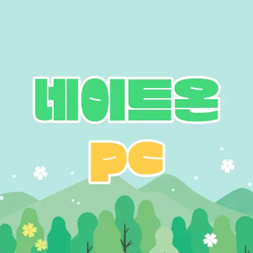 네이트온 pc