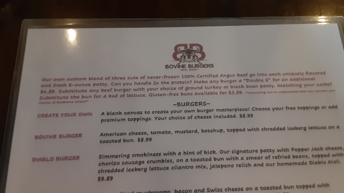 Bovine Burgers
