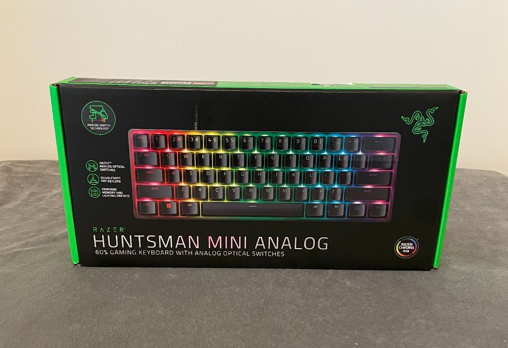 Razer Huntsman 미니 아날로그 기계식 키보드 검토