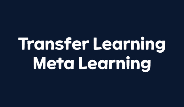  [AI] Deep Learning 딥러닝 기본 이해_전이 학습과 메타 학습