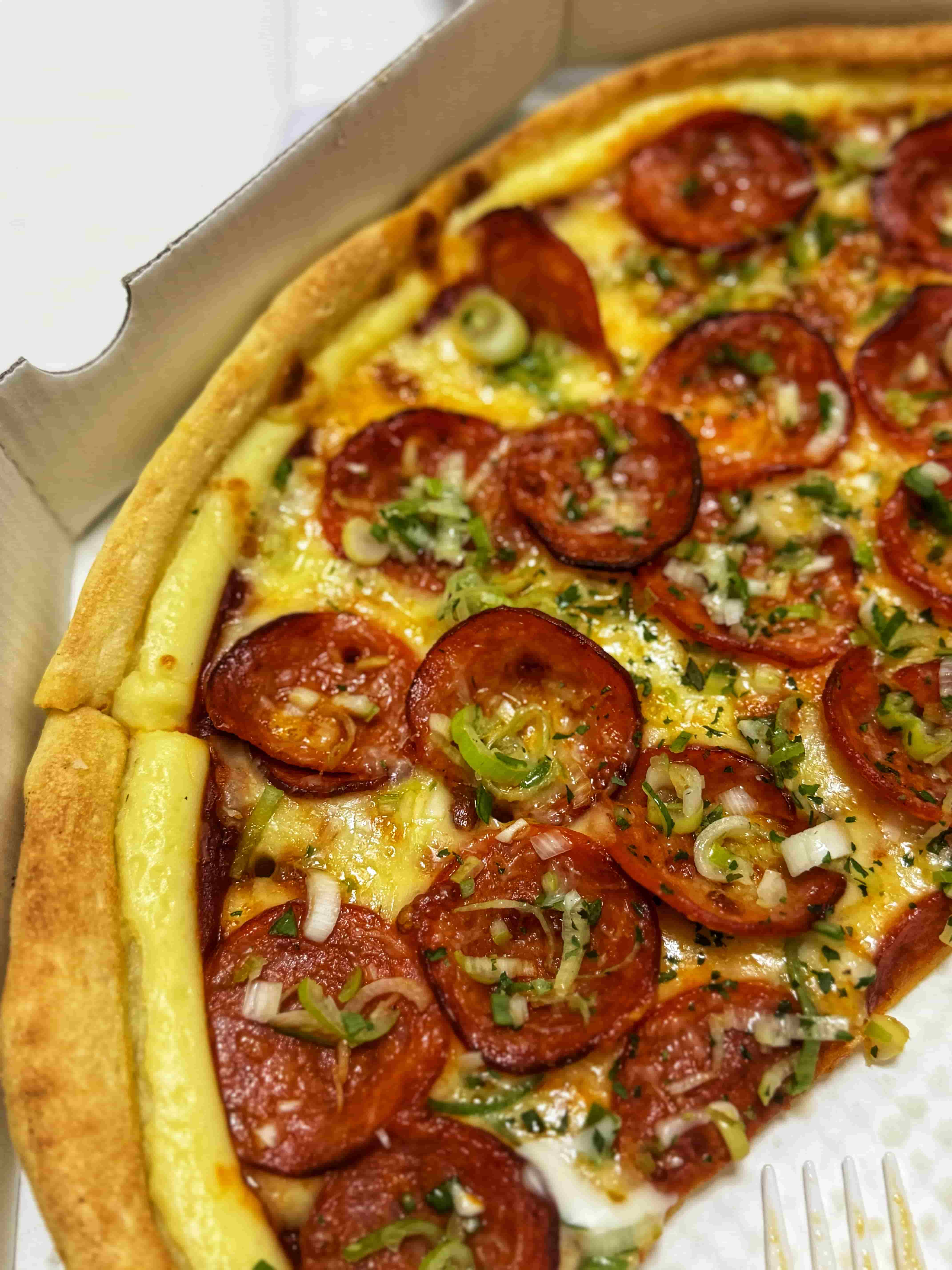 피자 배달 맛집 &amp;#39;피자와일드&amp;#39;에서 가장 추천하는 메뉴인 페&amp;#39;파&amp;#39;로니 피자 사진