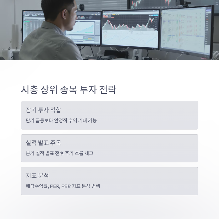 시총 상위 종목 투자 전략