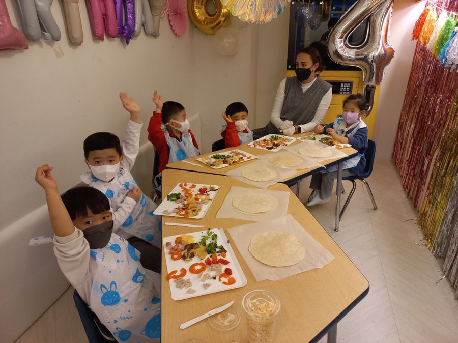 피자 영어로 해운대 키즈카페 꼬마대통령 X 해운대영어키즈카페 모이라 9