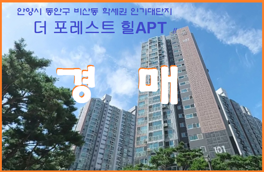 더포레스트힐 아파트 경기 안양시 실거래가 시세 6.9억
