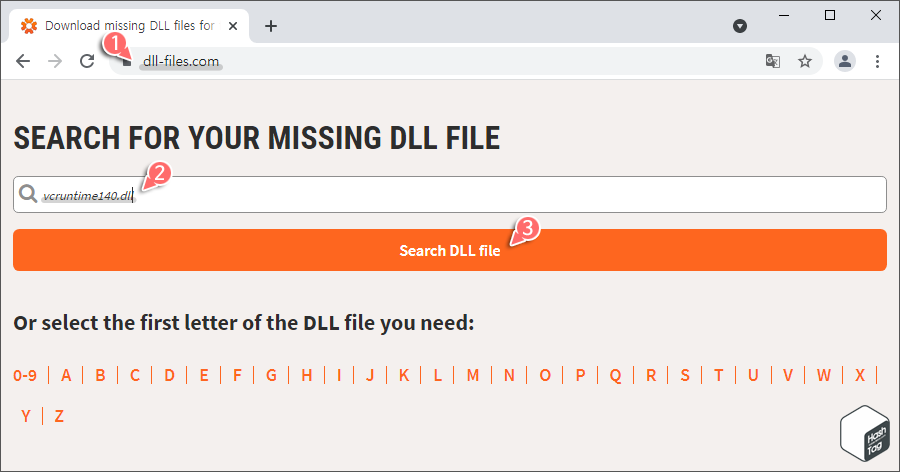 dll-files 사이트 접속
