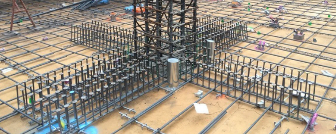 stud rail 보강