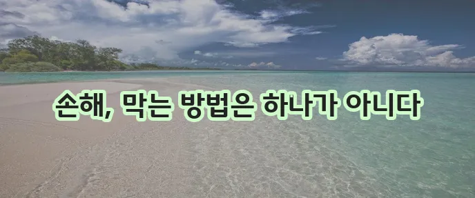 손해보험사: 종류