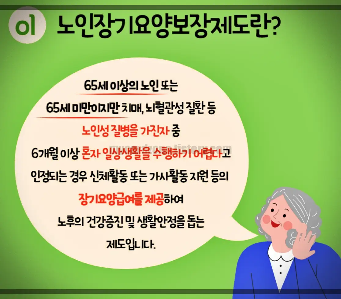 노인장기요양보험제도-소개