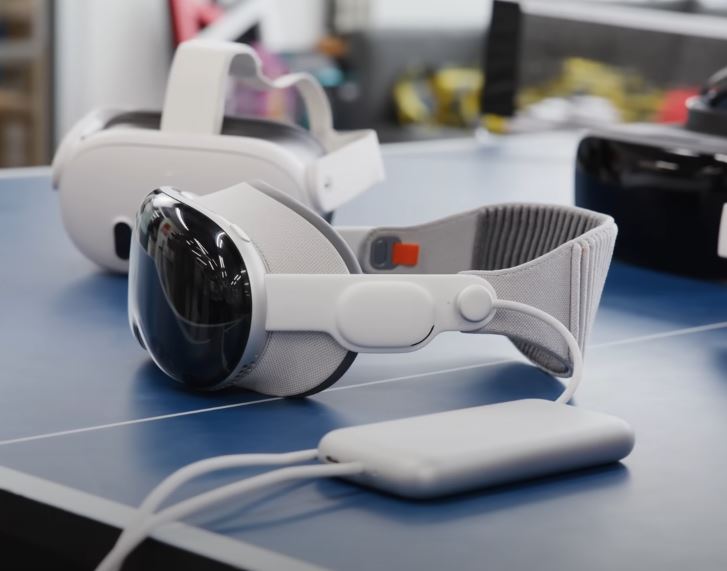 Apple Vision Pro 충전 영상