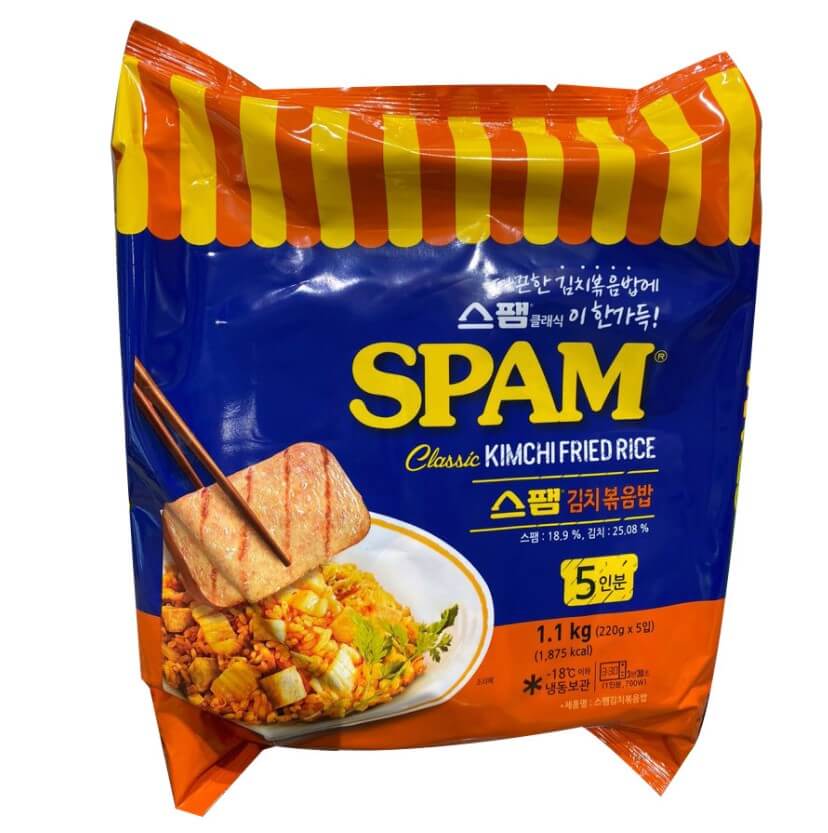  김치와 스팸으로 김치볶음밥의 정석이 되다, 맛있다