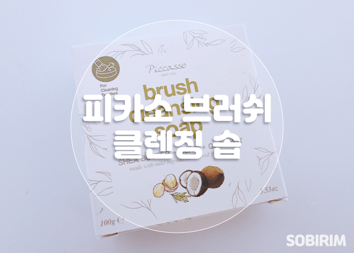  만족감이 높았던 메이크업 브러쉬 클리너 "피카소 브러쉬 클렌징 솝"