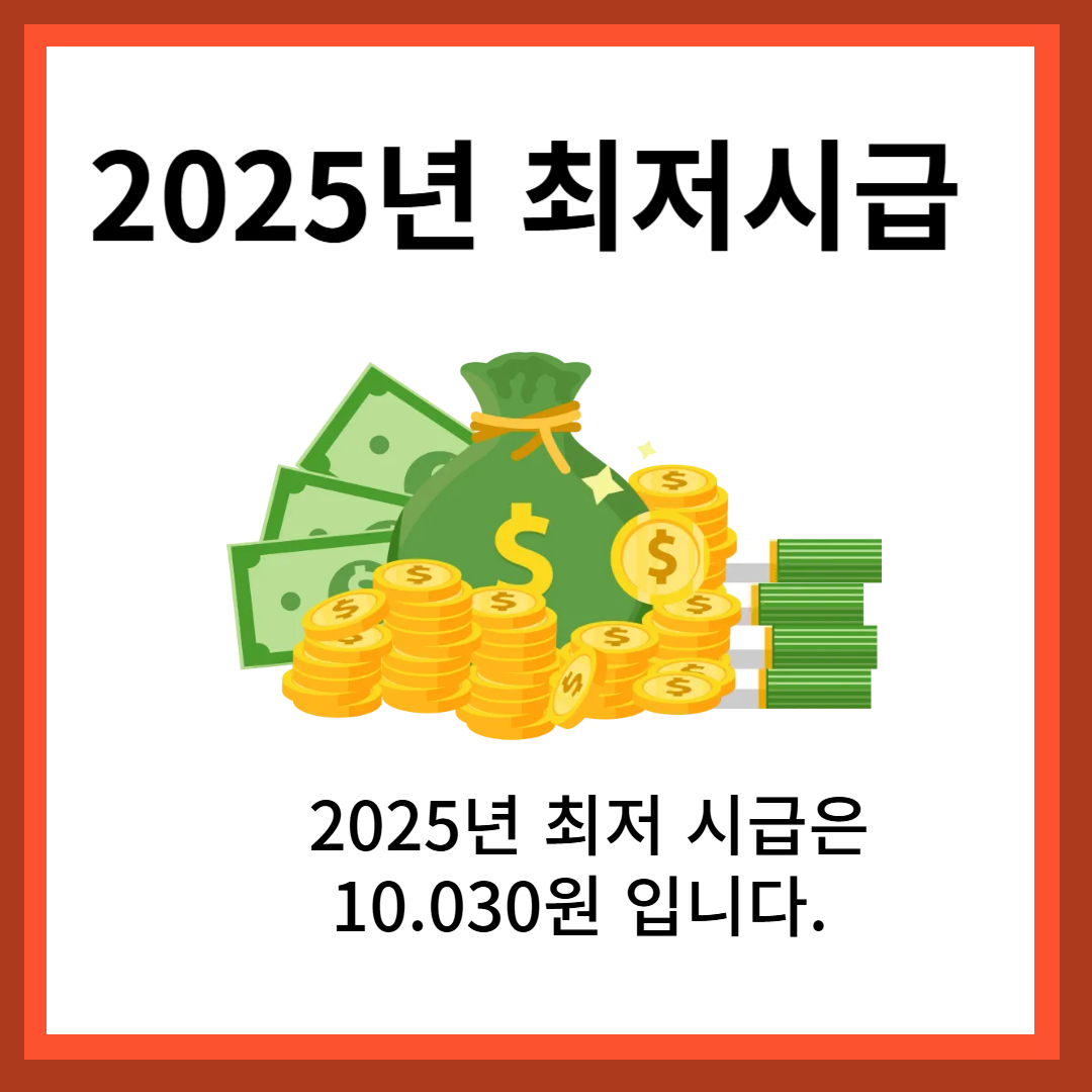 2025년 최저 시급