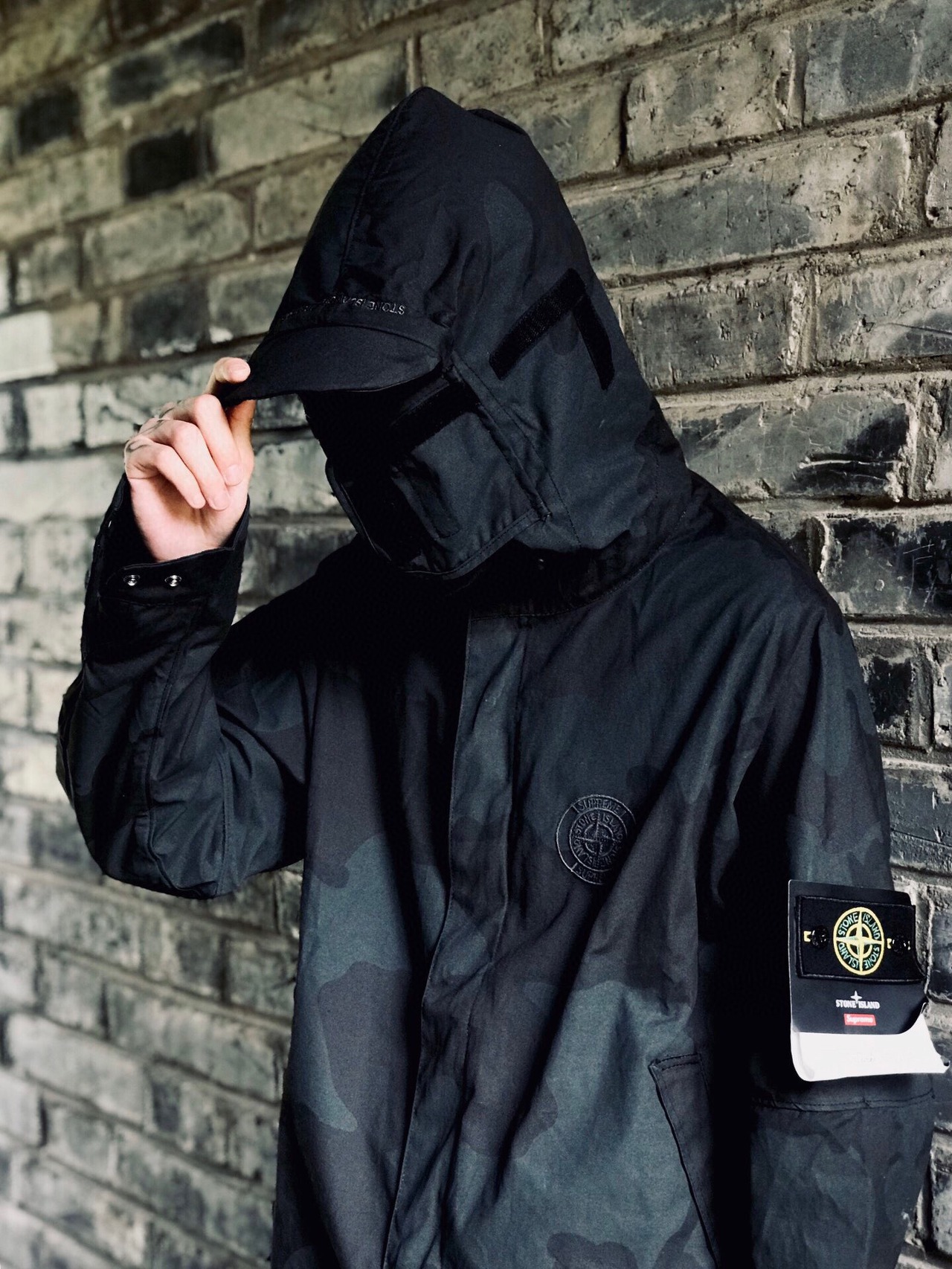  [SUPREME x STONE ISLAND] 슈프림 X 스톤아일랜드 마스크 카모 집업 자켓 (2 COLOR)