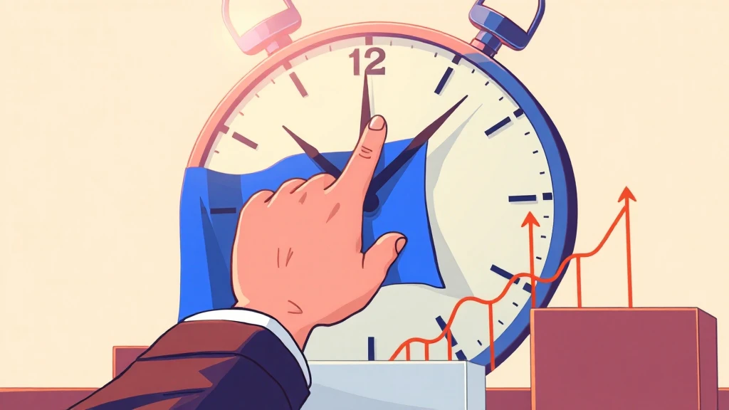 시간을 가리키는 모습의 AI 이미지