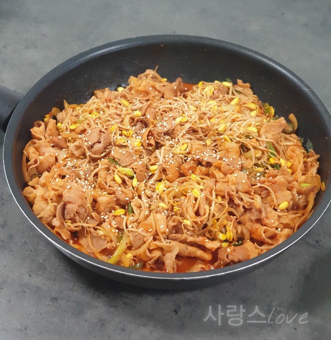  백종원 콩나물 불고기 만들기 가성비 좋은 요리 콩불 레시피