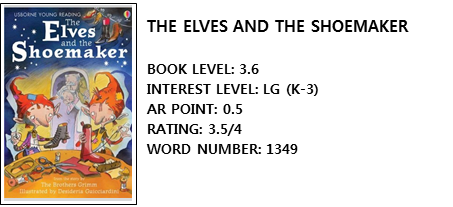 The elves and the shoemaker 책정보