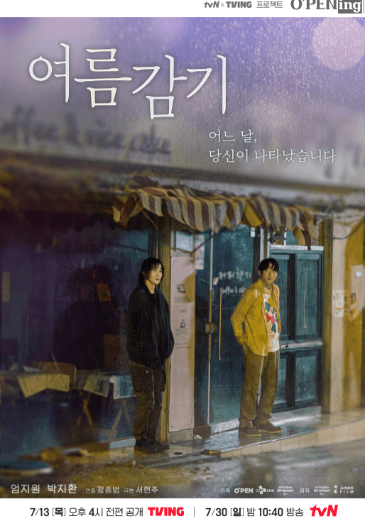 tvN 오프닝 - 여름감기 포스터
