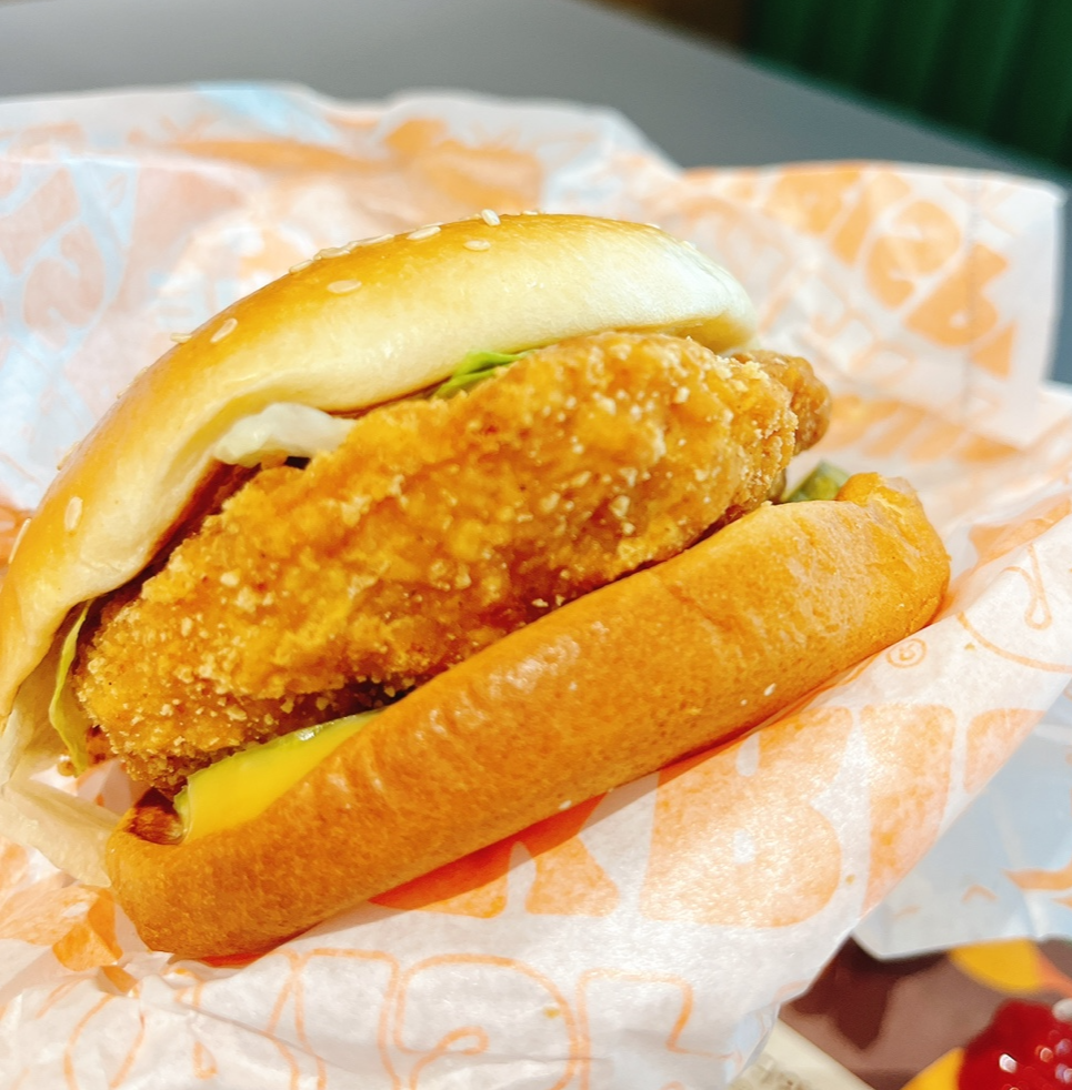 크리스퍼 치킨버거 세트
