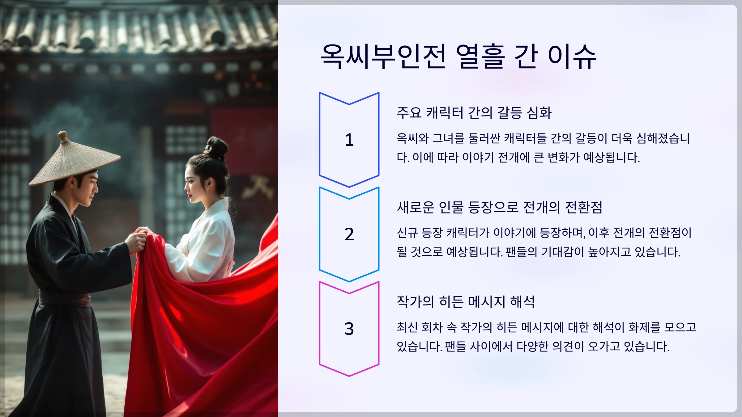 옥씨부인전 열흘 간 이슈