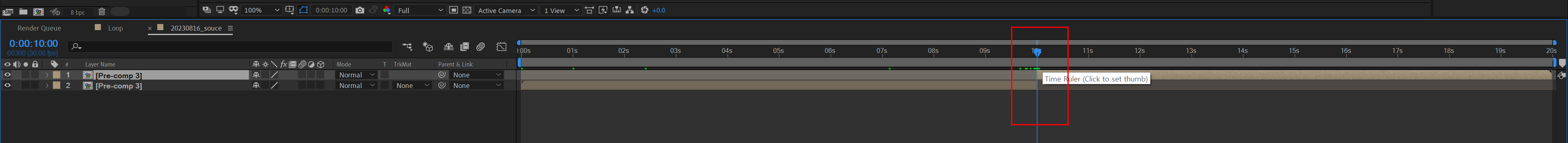 애프터이펙트 영상 반복 루프(Loop)시키는 방법