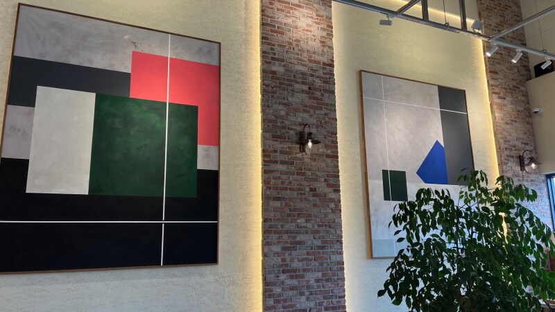 핸즈커피 남구미IC점 1층 내부