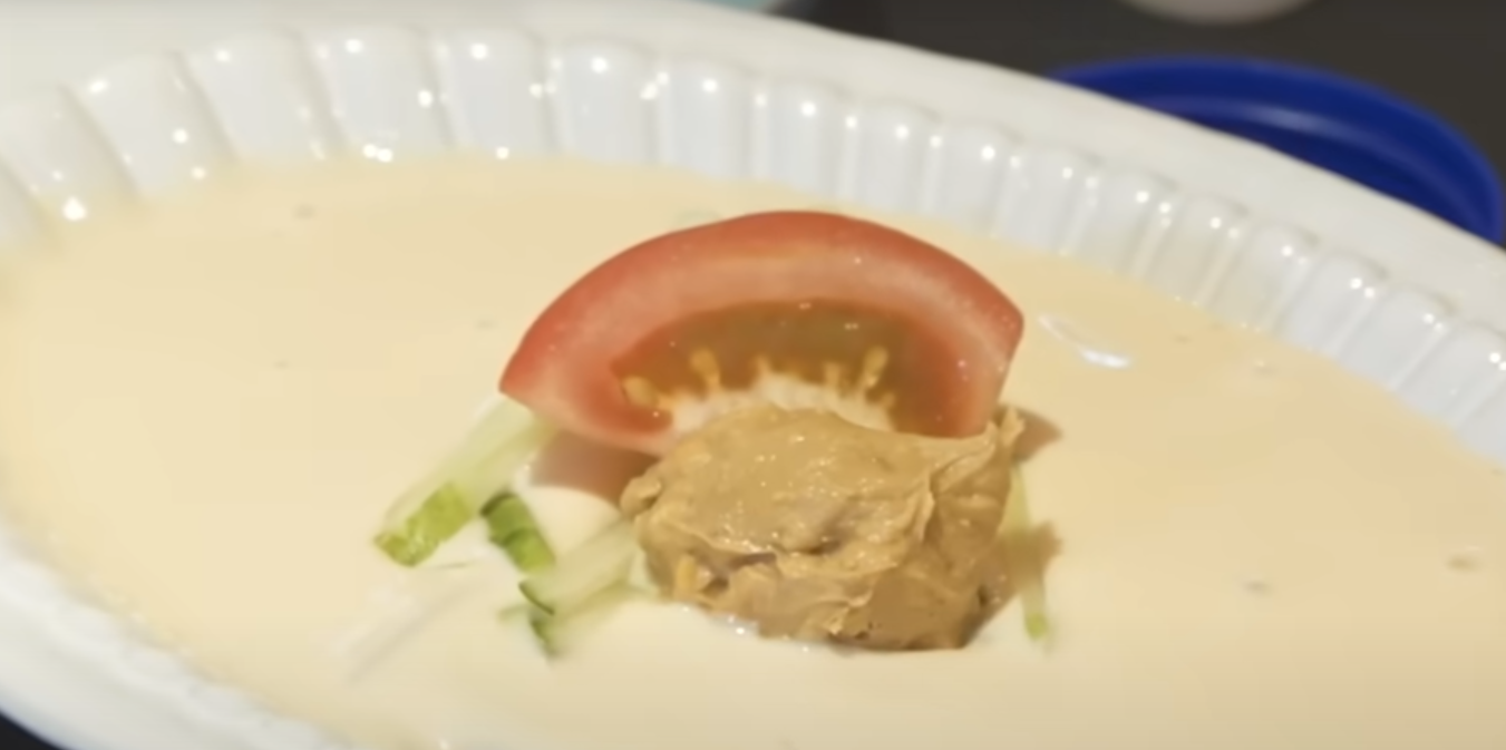 땅콩버터 콩국수
