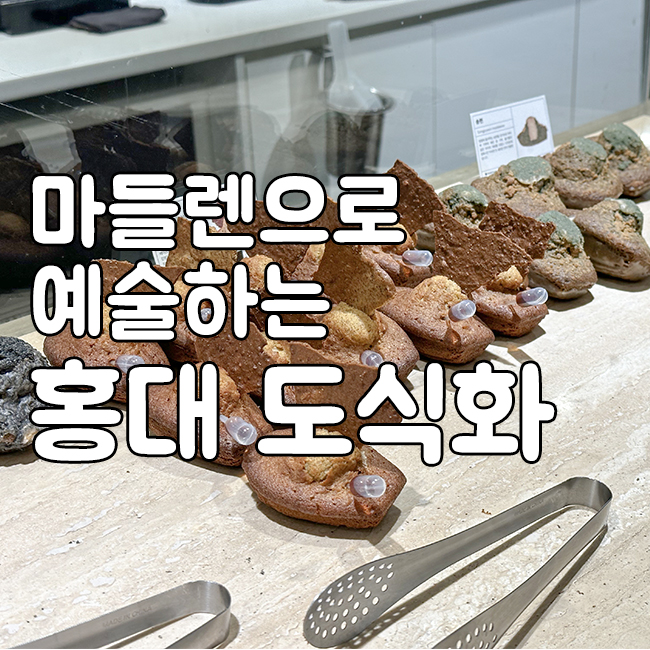 홍대 카페 도식화 미니어처 사진