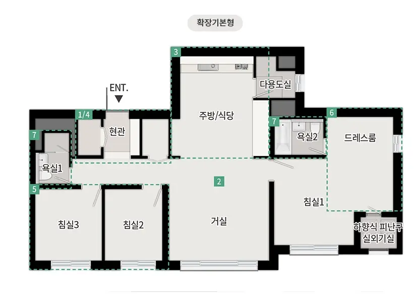 브레인시티-푸르지오-분양가-청약-평면도