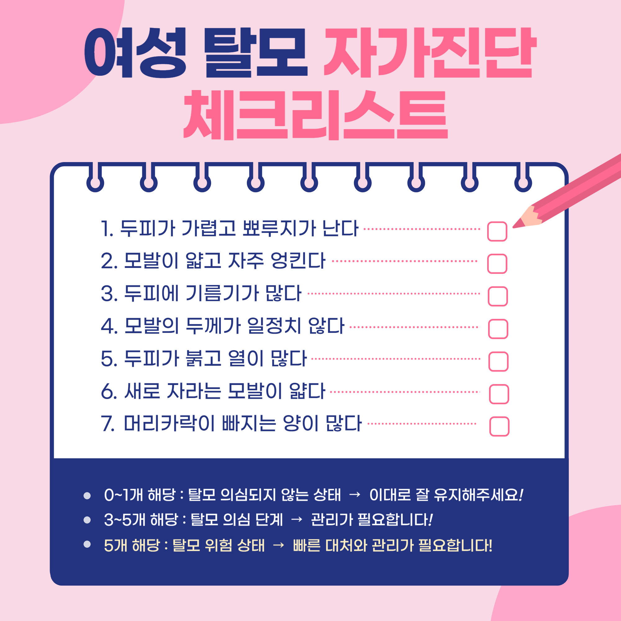 여성 탈모