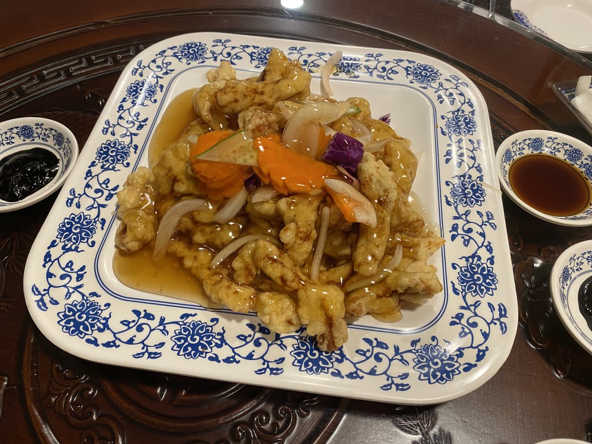  춘천 룽타우객잔 후평점 중화요리 전문점 방문 후기 [탕수육, 중국식냉면, 놀이방식당]