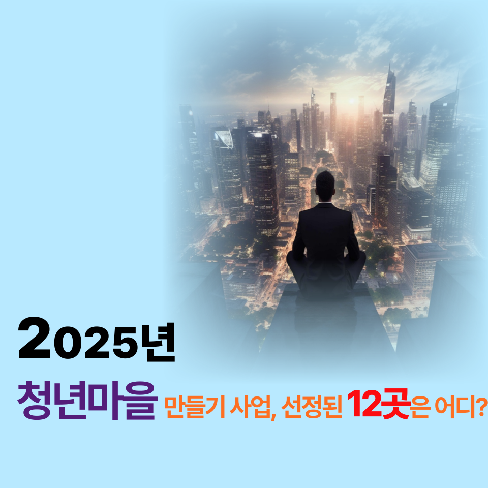 2025년 청년마을 만들기 사업