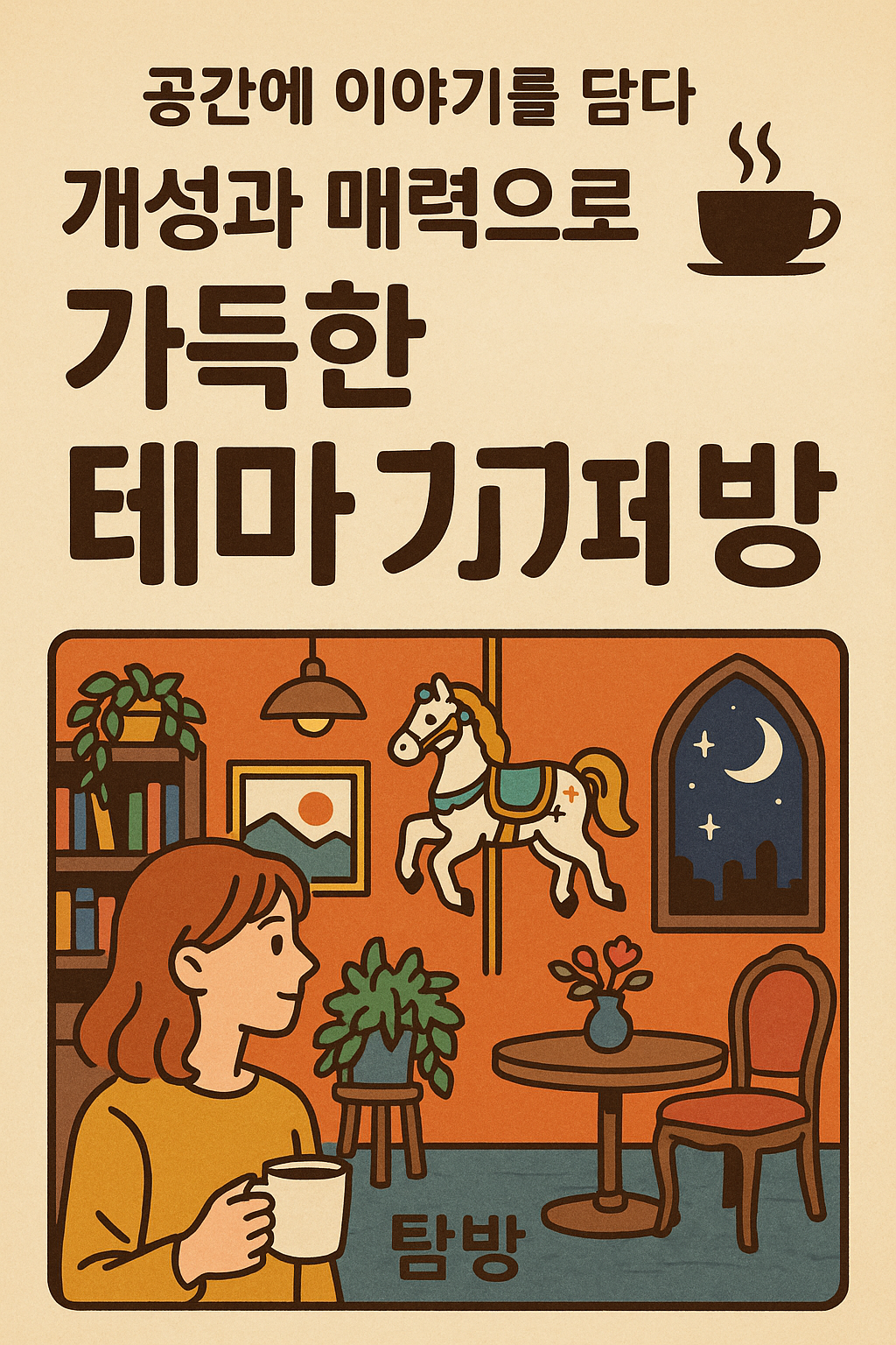 🎨 공간에 이야기를 담다, 개성과 매력으로 가득한 테마 카페 탐방 ☕