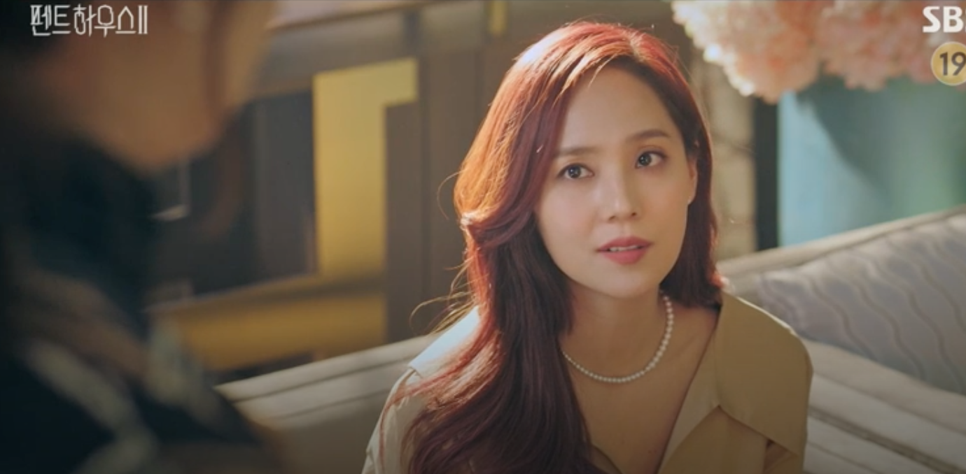  [드라마패션] 펜트하우스 시즌2 5회 유진 드레스 패션 정보 #펜트하우스 시즌2 5회 유진 브라이드앤유 베이지색 드레스