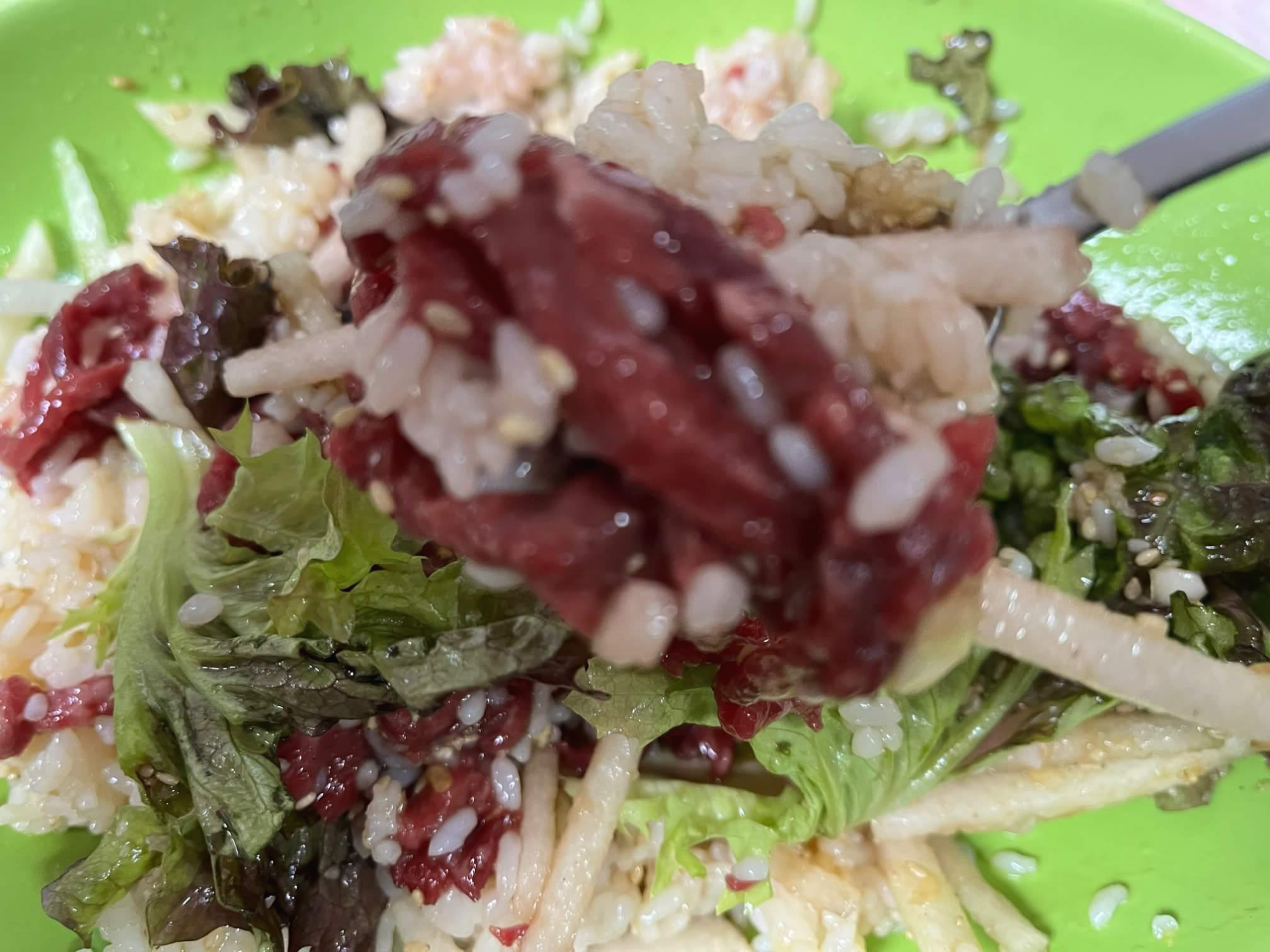 군위참좋은한우 육회포장기 마지막사진