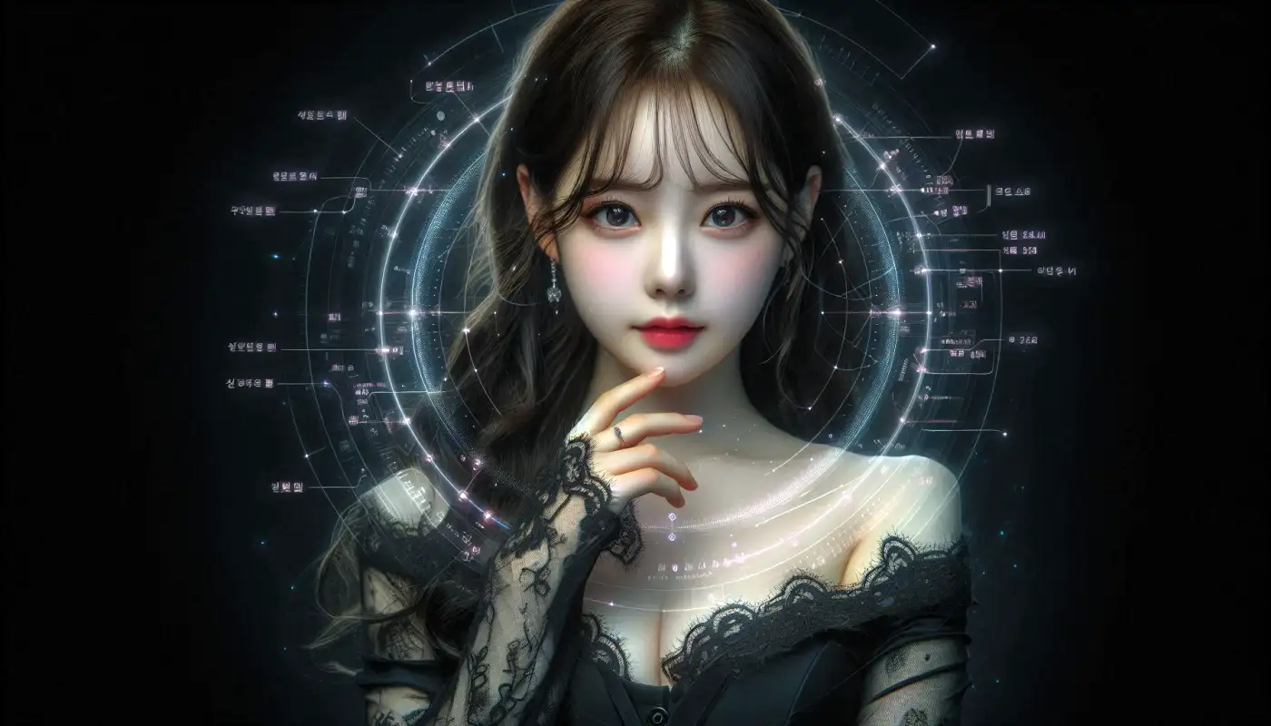 챗지피티-한글-번역하며-사용하는-여성의-모습