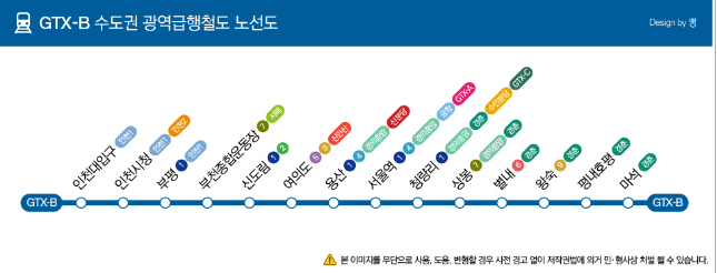 gtx b노선도