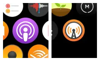 애플워치 팟캐스트 앱과 오버캐스트 앱