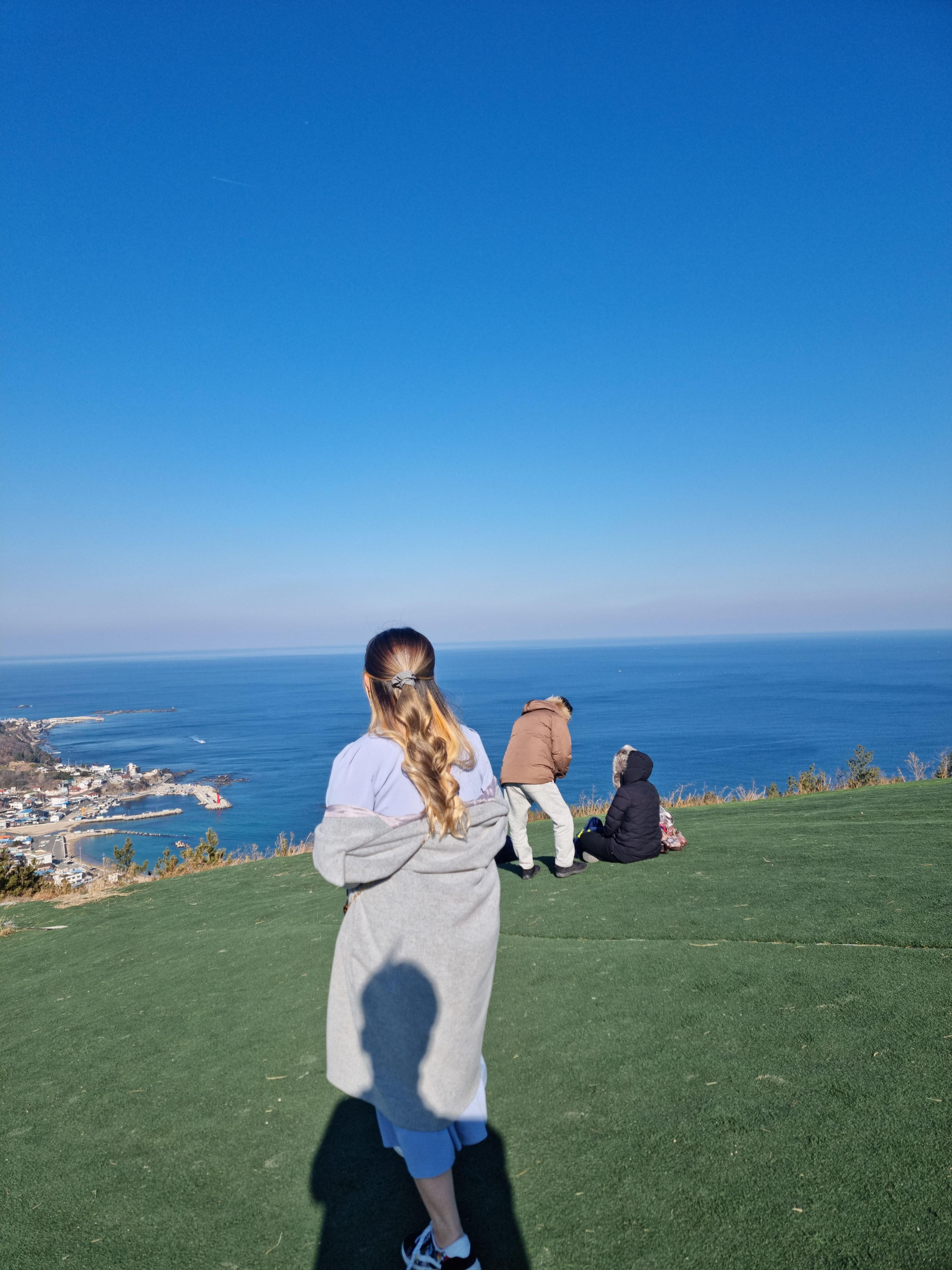 영일대에 갔다~ 나비&크리머스 카페에 갔다~ 쿤룬산에 가서 패러글라이딩을 봤다~ 23