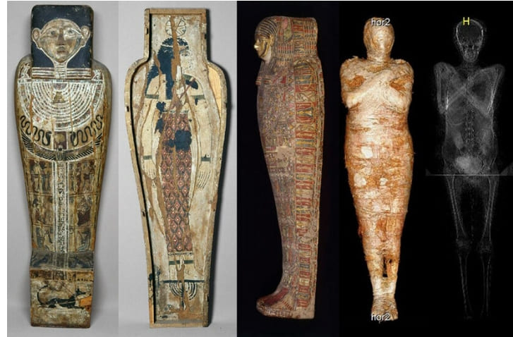 세계 최초 임신 미이라 공개 VIDEO: A Closer Look at the World&#39;s First Pregnant Egyptian Mummy
